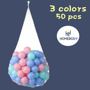 100/50pcs Ocean ball toys for kids Colorful Baby Play Balls Soft Colorful Plastic Ocean Balls Diameter 6cm 7 Colors/3 Colors