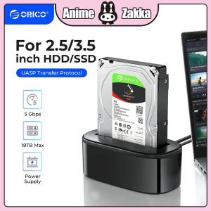 Orico USB Hub Docking Station Single SATA 3.0 USB 3.0 Type-B (6218US3-US-BK-BP)