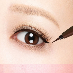 【READY STOCK】Japan No.1 Eyeliner Kiss Me Eyeliner Waterproof Kiss Putih Heroine Makeup Ferme Eyeliner Gel KissMe