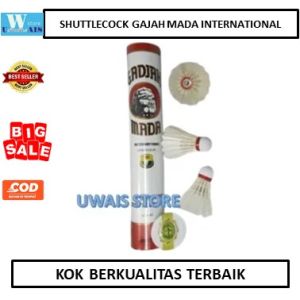 Shuttlecock Gajah Mada International - kok bulutangkis GM - murah dan bekualitas tinggi untuk liga profesional isi 12