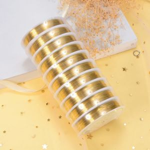 Cuộn Dây Cước Lụa Đàn Hồi 60m Dây Thun Lụa  Xỏ Chuỗi Hạt Làm Handmade Trang Sức Thắt Vòng Đồ Thủ Công-HAUSE