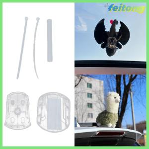 【feitong】🚕🚕【HOT SALE】 อุปกรณ์ตกแต่งรถยนต์แบบทำมือฐานตุ๊กตามังกรตุ๊กตาหมวกกันน็อครถรถจักรยานยนต์หลังคาซันรูฟตกแต่งรถมังกรเครื่องประดับตกแต่งภายในตุ๊กตา
