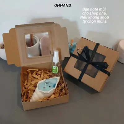 Hộp Quà Nến Thơm Quà Tặng 14/2 Ngày Tình Yêu Nhiều Mẫu Nến Tặng Người Yêu Valentine Sinh Nhật OHHAND