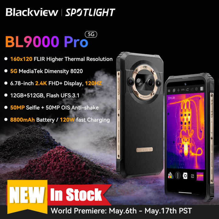 【In Local】 BL9000 PRO 5G Rugged Smartphone FHD 12GB
