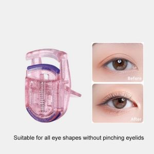 Kẹp bấm mi mini đồ bấm mi nhũ kim tuyến kẹp lông mi siêu cong nhỏ gọn phù hợp mọi dáng mắt - Happy Home 4U