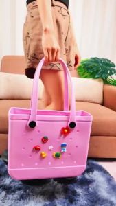 Hello กระเป๋าถือ กระเป๋าสะพายไหล่ กระเป๋า กันน้ำ ความจุขนาดใหญ่ แฟชั่น สำหรับคุณผู้หญิง รุ่น BM4001 ขนาด 30 x 36 EVA