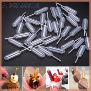 [A Peassion]💖[HOT SALE]🎈🎈 50pcs Mini 4ml Plastic Squeeze Transfer Pipettes Dropper Disposable Pipettes