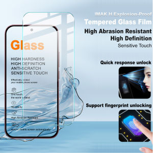 Tempered Glass For POCO M8 Power 5G Global Support Fingerprint Protector Film Anti Scratch FM0001