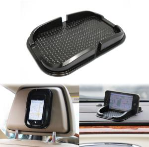 Sticky Pad Anti Slip Dashboard Mobil Bahan Karet Tempat Hp Uang Koin Kunci Mobil Ukuran 10cm x 15cm