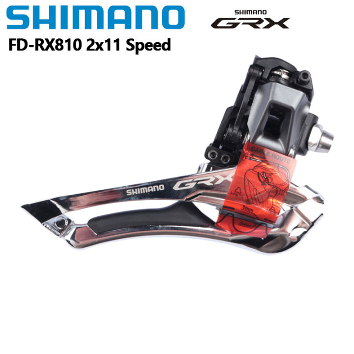 Shimano GRX rx810 Cùi đề trước 2x11S braze trên FD xuống Swing cho xe đạp đường trường sỏi chuyển dịch xe đạp 22 tốc độ ban đầu