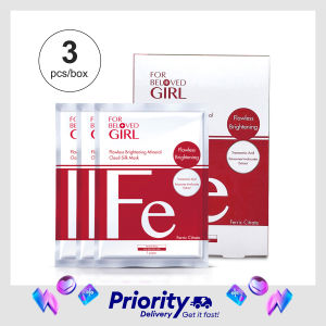 [SG Official Distributor]FOR BELOVED GRIL - Taiwan 3 Pcs/Box Mineral Cloud-Silk Mask Series Flawless Brightening Mineral Cloud Silk Mask For Dull And Uneven Skin