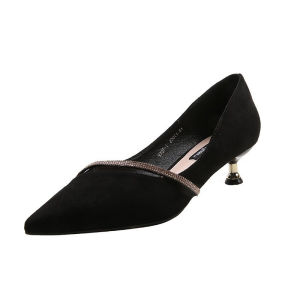 IELGY Pointed toe fairy style shoes womens Korean style stiletto high heels