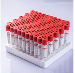VACUTAINER BLOOD COLLECTION TUBE RED TOP