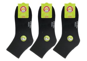 ถุงเท้าทํางาน (ซื้อ4 แถมอีก 1คู่) ผู้หญิงผู้ชายใส่ได้ ขนาด FREE SIZE มี2ตัวเลือก ดำล้วน/ลายสปอตคละสี