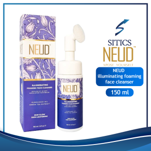 NEUD Illuminating Foaming Face Cleanser 150ml Face Wash Skincare Pencuci Muka Penjagaan Muka SITICS W&D