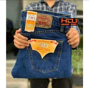LAGI PROMO!! JEANS STANDAR PRIA REGULER//Celana Jeans Panjang Model Standar Murah / COD diTEMPAT
