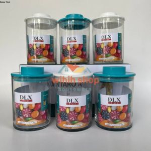 Toples Kaca Kintaro A Kedap Udara set (6 pcs) ukuran 710 ML
