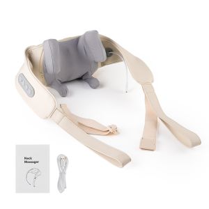 foreverlily Máy mát-xa cổ Clip mát-xa xoa bóp trapezius giãn cơ trapezius Massager