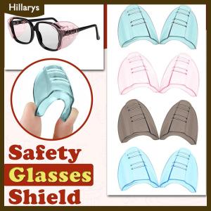[Hillarys] Side Shields for Eye Glasses Slip-On Safety Glasses Flexible Shield Universal