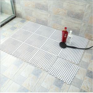 แผ่นกันลื่นในห้องน้ำ ขนาด 30x30 cm กันลื่นในห้องครัว ห้องน้ำ แผ่นปูพื้น แผ่นรองกันลื่น พรมปูพื้น
