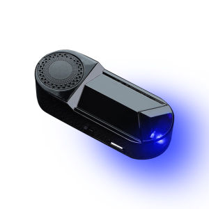 SEAMETAL Car Aromatherapy Wireless Security LED Highbrightness Alarm Lamp Using Solar Energy Anti-Theft Warning Light