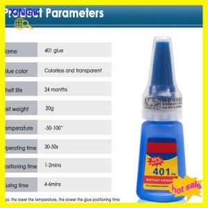 XINGK 【Follow】【New Hàng Về] Keo Siêu Dính Dạng Lỏng 20Ml Keo Dính Chắc Tức Thì 401 Gel Dính Da Tự Làm