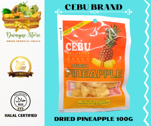 CEBU DRIED PINEAPPLE 100G