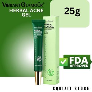 VIBRANT GLAMOUR HERBAL ACNE GEL 30g Oil Control Brighten Nourish Brightening Shrink Pores Skin Care