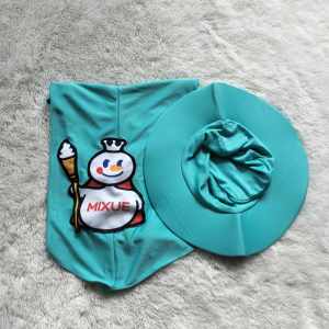 Hijab Topi Lepas Anak Umur 4 5 6 7 Tahun Gambar Mixue Jilbab Instan Anak Model Topi Bucket