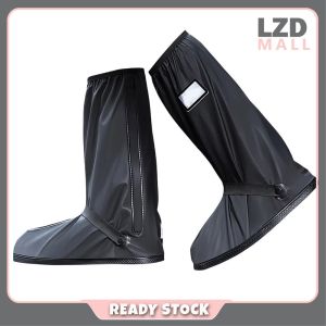 Rainproof Shoe Cover Rainproof Footwear Reflective Rain Shoes Waterproof Anti-slip Premium Rain Boots PVC Kasut Hujan