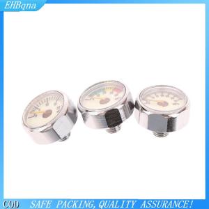 [COD] Air Mini Micro Pressure Gauge Manometer   Thread M10 M8   5MPA 10MPA 20MPA 30MPA 35MPA 40MPA 300BAR 3500PSI 5000PSI 6000PSI