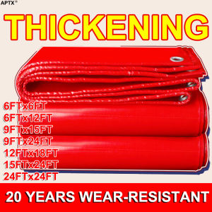 Buy 1 Get 1 Free APTX lona trapal 6FTx6FT 18FTX18FT 50MM trapal waterproof makapal Double-sided thickened and tear-resistant trapal waterproof japan heavy duty pang bubong makapal Buy 1 get 1 free rope