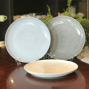 Piring Makan Keramik Nordic Style 28 cm