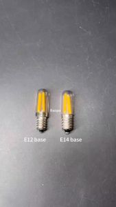 E14 E12 220V Dimmable Led Fridge Light Bulbs 1W 4W E14 Bulb 220V 240V E12 5000K 3000K Filament CornFor Refrigerator Home Lamp Decorative Bedroom Night Replace Halogen Chandelier
