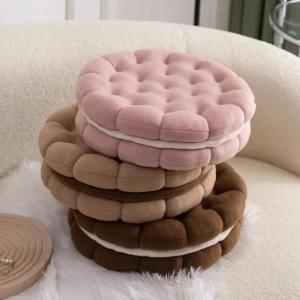 Ins Sandwich Biscuit Sofa Cushion Soft Comfortable Thick Seat Cushion Living Room Bedroom Home Decor Throw Pillow Back Cushions2026