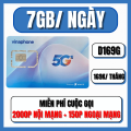 SIM 5G VINAPHONE GÓI CƯỚC DATA + COMBO - SIM VINA GIÁ RẺ  | VD90 BIG120 D159G . FREESHIP - CHƯA KÍCH HOẠT.. 