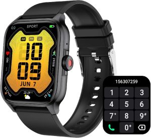 Smart Watch for Men Women(Answer/Make Call) 2025 New Smartwatch 1.85" HD Fitness Watch with 100+ Sport Modes Sleep Monitor Pedometer IP68 Waterproof Activity Tracker for Android iOS