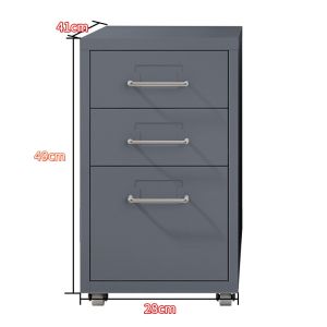 Movable Pedestal Drawer Filing Cabinets Office Stands Drawer Cabinet Storage Organizer Under Table