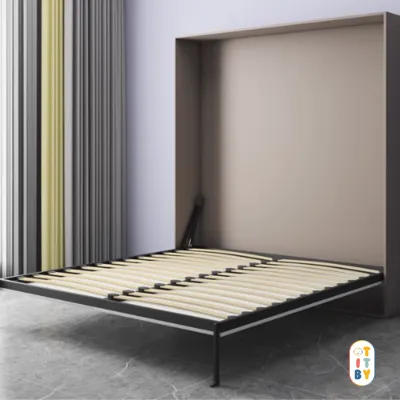 (Free Installation) Murphy Foldable Hydraulic Storage Bed/bed frame/ Foldable Bed Frame/Furniture
