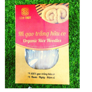 Mì gạo trắng hữu cơ Tâm Thủy 400g an toàn tốt cho bé