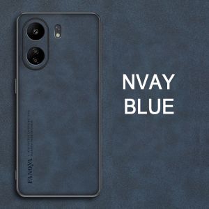 Casing For Xiaomi POCO C65 C 65 POCOC65 Redmi 13C 13 C Redmi13C 4G 2023 Phone Case Lambskin Leather Camera Protection Soft Bumper Shockproof Coque Back Cover