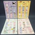 6 ชิ้น/เซ็ต Sanrio ที่คั่นหน้าแม่เหล็ก Mymelody Kuromi Cinnamoroll รูปแบบการ์ตูนน่ารัก Page Marker โรงเรียนเครื่องเขียน Office Supply วันเกิดของขวัญ. 