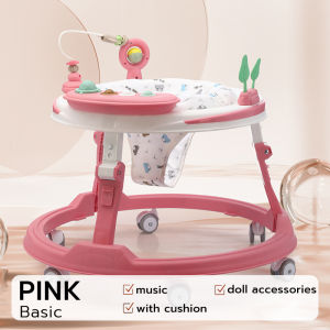 Baby walker for Baby Girl boy Seat Can Rotate 360°  Learning Walker and Music Sound Adjustable