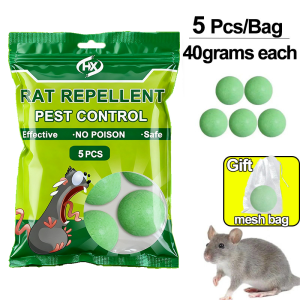 Rat Repellent for Home Rat Killer Killer for Rats Poison Mouse Repellent for Home Safe and Non-toxic