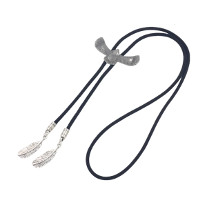 เนคไท Bolo คาวบอยตะวันตกวินเทจ Falcon เนคไทพังก์ Lariat สร้อยคอเครื่องประดับแต่งกายเนคไท Bolo ตะวันตก