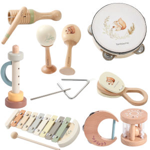 Musical Instruments Montessori Music Baby 0 12 Months Toys Drum Xylophone Kids Early Educational Wooden Instruments Baby Toys2026