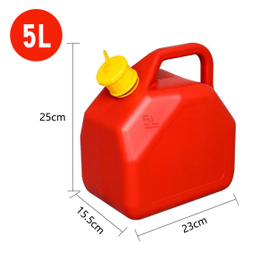 Fuel Can Heavy Duty HDPE Portable Petrol Storage Tank Leak-Proof Diesel Container for Car Motorcycle ATV Outdoor Use