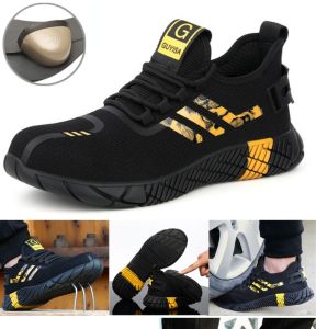 Safeti Steel Toe Cap Sport Fashion Low-Cut 35-48 Kasut Lelaki Kasut Kerja Kasut Safety Safety Shoes Men