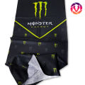 Khăn đa năng Monster Energy, vải poly microfiber co giãn 2 chiều, chống nắng, chống bụi, đi phượt, màu đen in logo. 