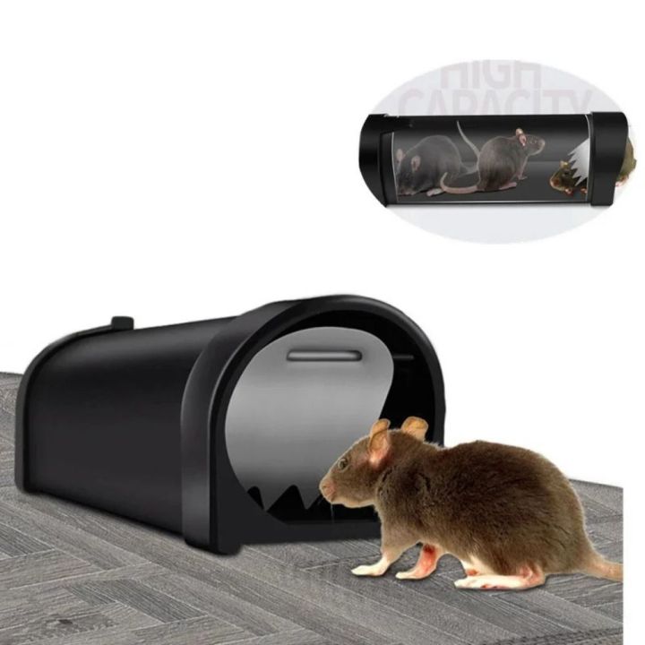 HUGHES No Kill Smart Mouse Trap Easy To Set Reusable Rat Killer Effective Sturdy Rodent Catcher Cage Catching Mice
